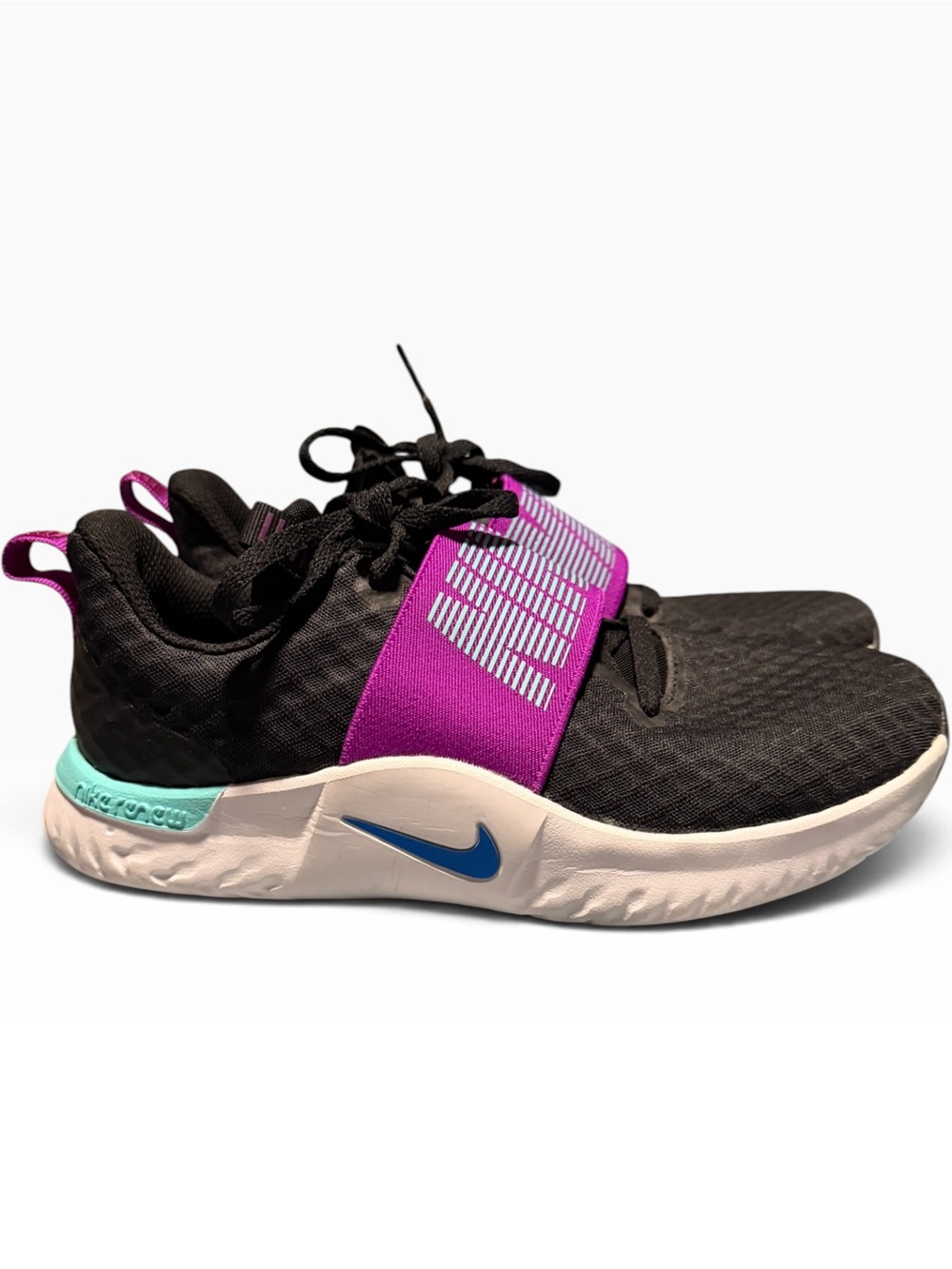 Nike Renew In Season TR 9 Womens Training Shoes Black Purple Size 6